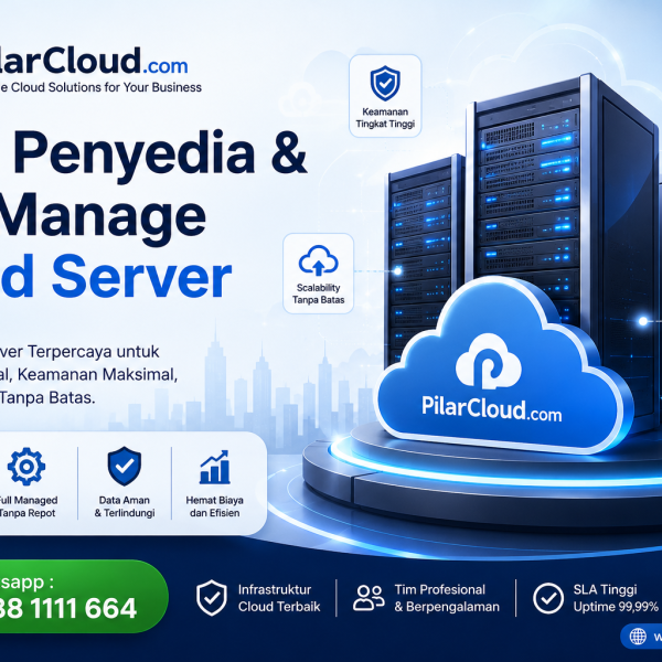 Jasa Managed Kubernetes profesional untuk perusahaan. Kelola cluster Kubernetes, monitoring, security, scaling, dan support 24/7 secara optimal. | Penyedia Cloud Server Indonesia terpercaya untuk bisnis dan perusahaan. Infrastruktur cloud cepat, aman, scalable, dan didukung tim profesional